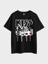 Kiss Metal Rock Band Oversized Mens Tee In Lowest Price Only In Dhaka Legacy Boutiques Legacy Boutiques
