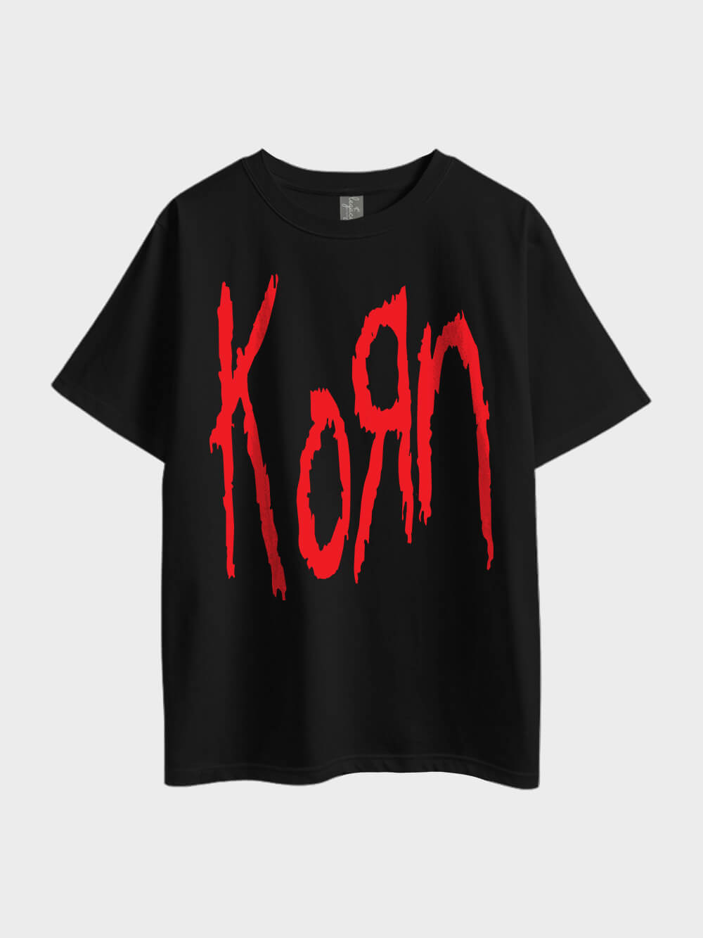 Korn Red Logo Metal Oversized Mens Tee In Lowest Price Only In Dhaka Legacy Boutiques Legacy Boutiques