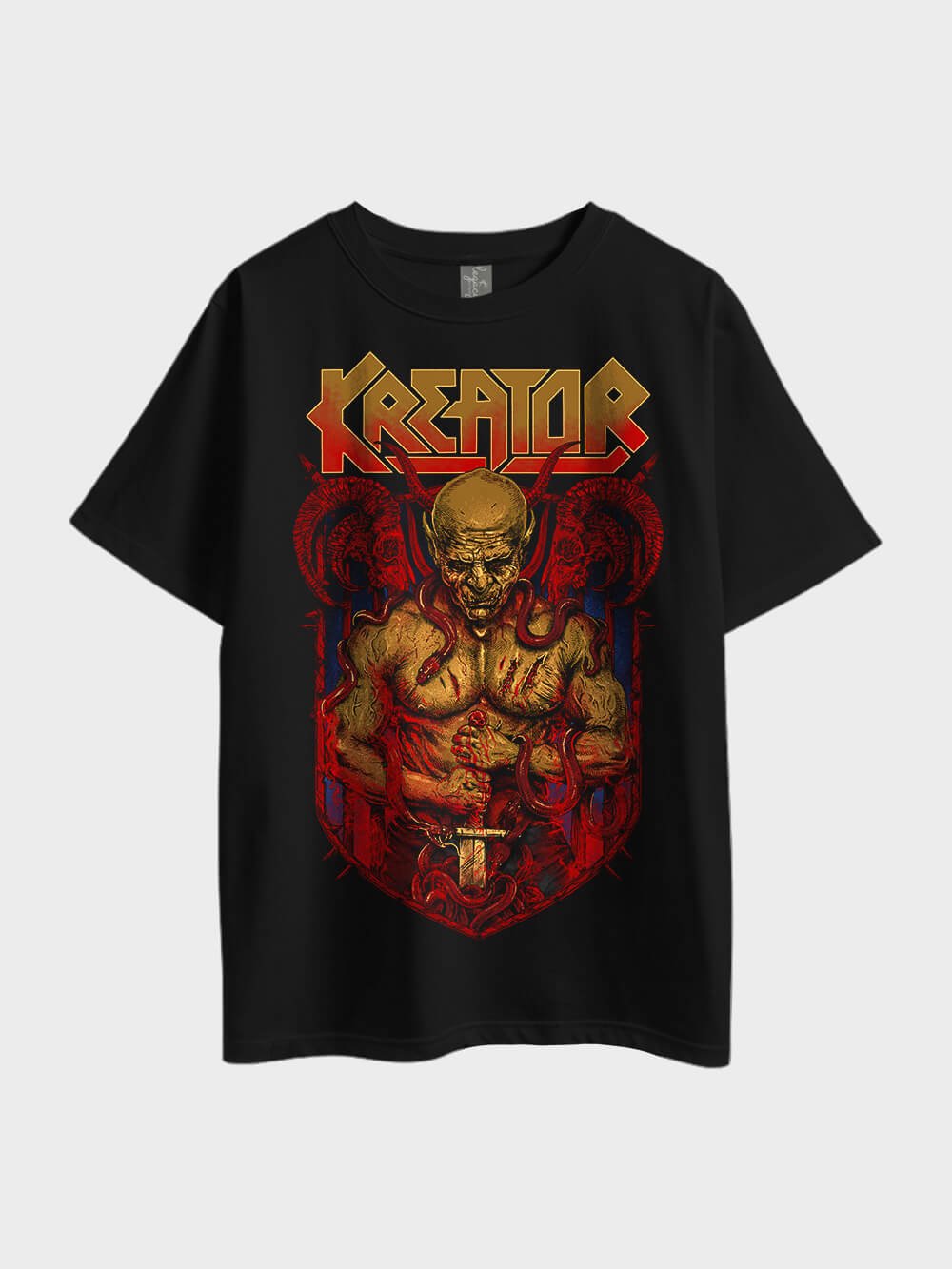 Kreator Graphic Print Metal Oversized Mens Premium Quality In Lowest Price Tee Only In BD Legacy Boutiques Legacy Boutiques