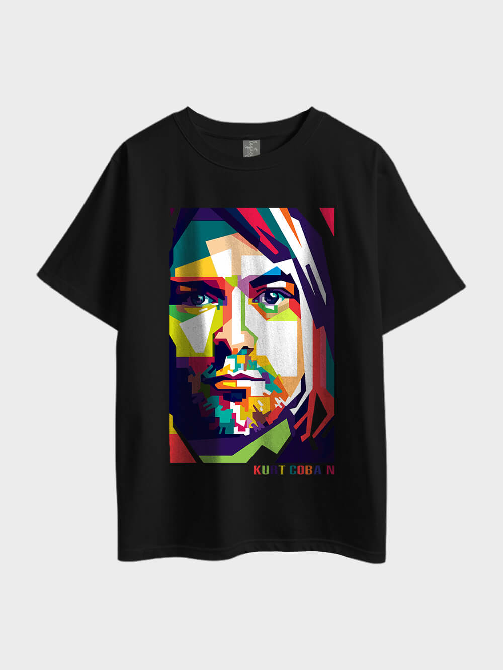 Kurt Cobain American Musician Metal Oversized Men&