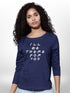 Ladies Printed T-shirt 4 Quarter Sleeve Legacy Boutiques Legacy Boutiques