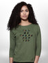 Ladies Printed T-shirt 4 Quarter Sleeve Legacy Boutiques Legacy Boutiques