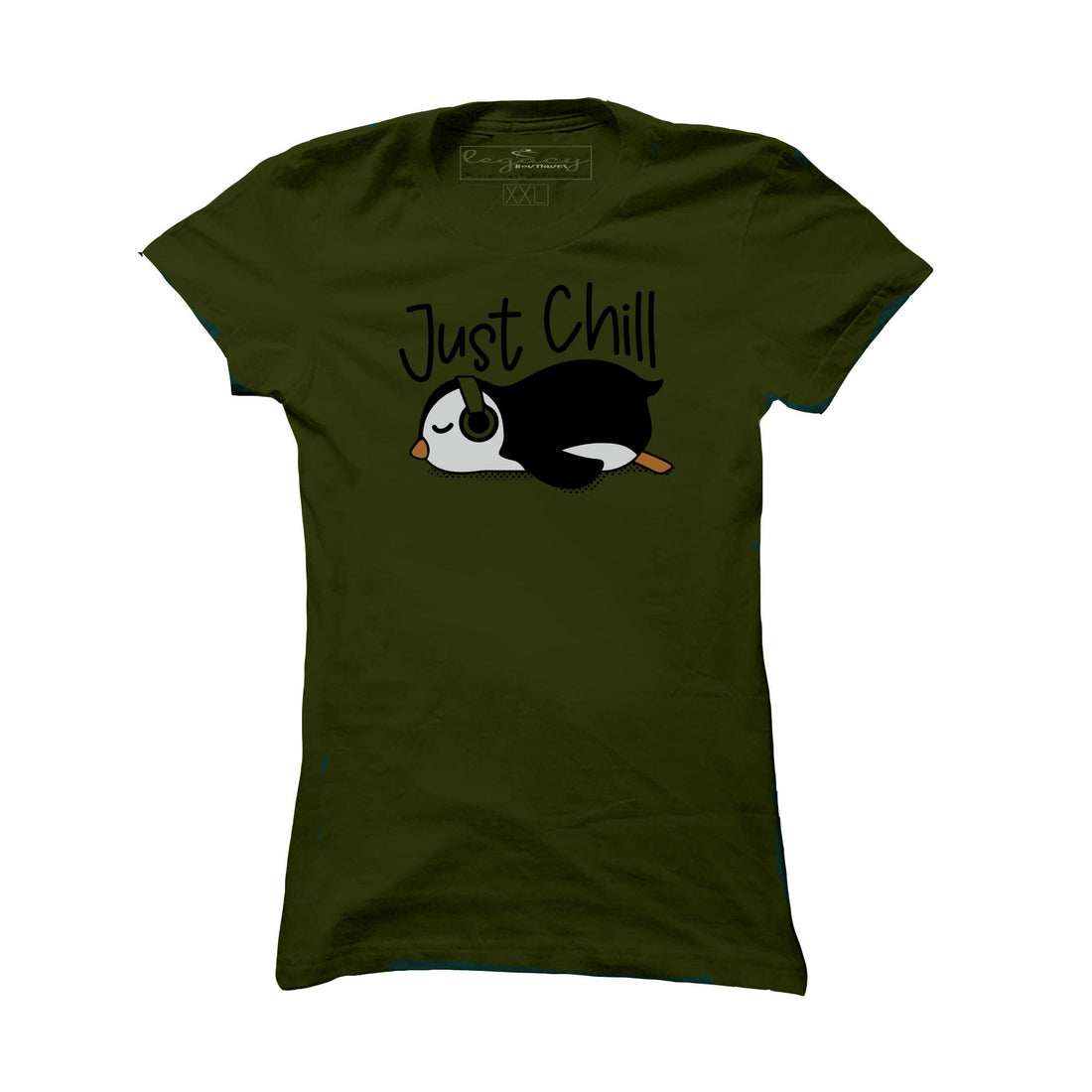 Ladies Short Sleeve cotton T-Shirt Olive Legacy Boutiques Legacy Boutiques