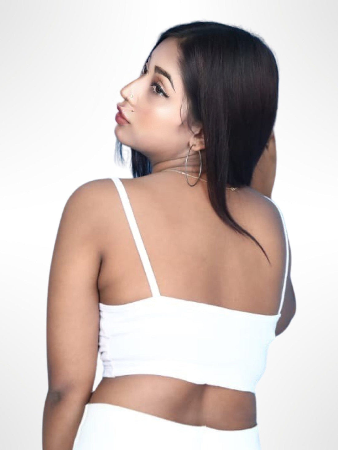 Ladies Sport Printed White Soft Bra Legacy Boutiques Legacy Boutiques