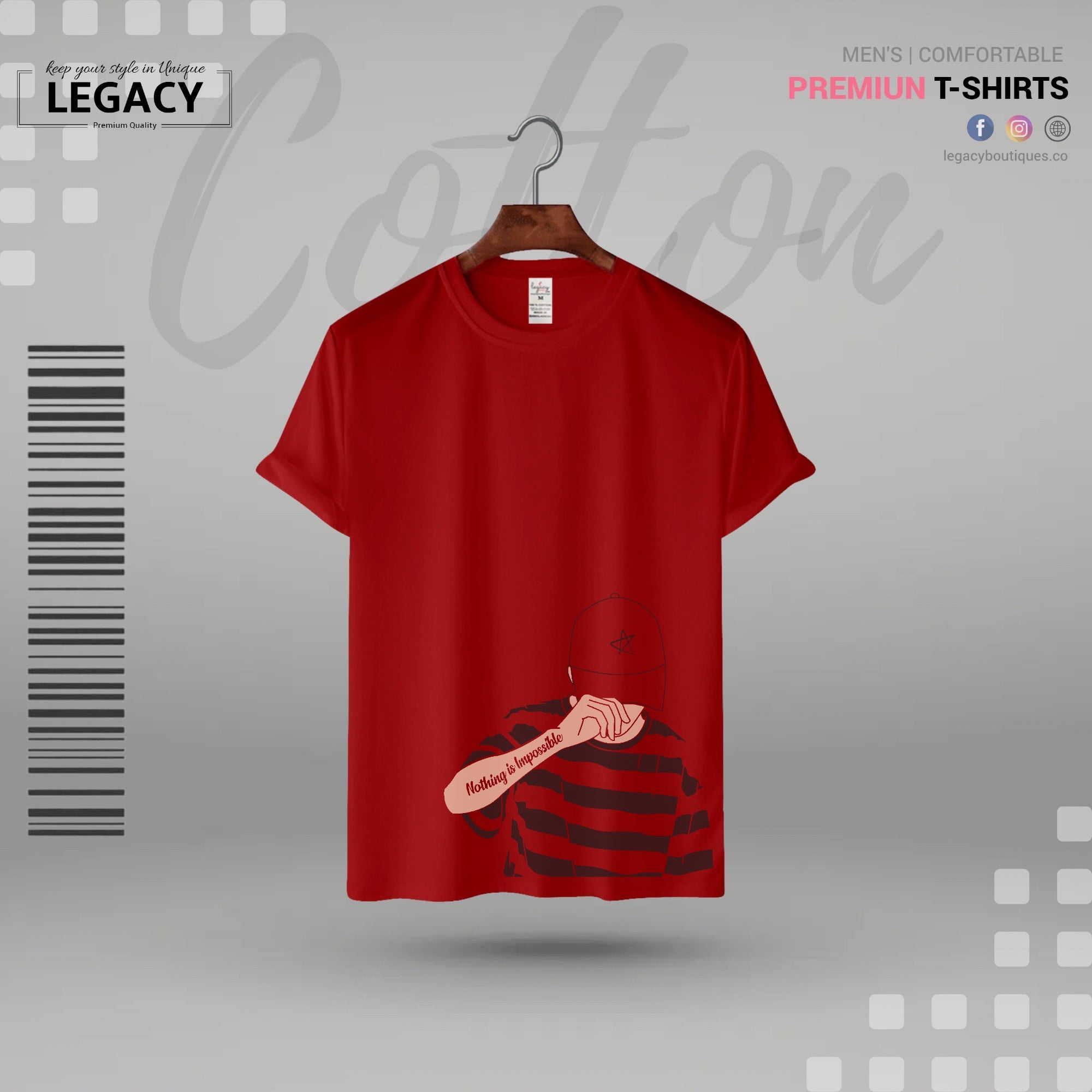 Legacy Men Cool Designer Edition T Shirt Legacy Boutiques Legacy Boutiques