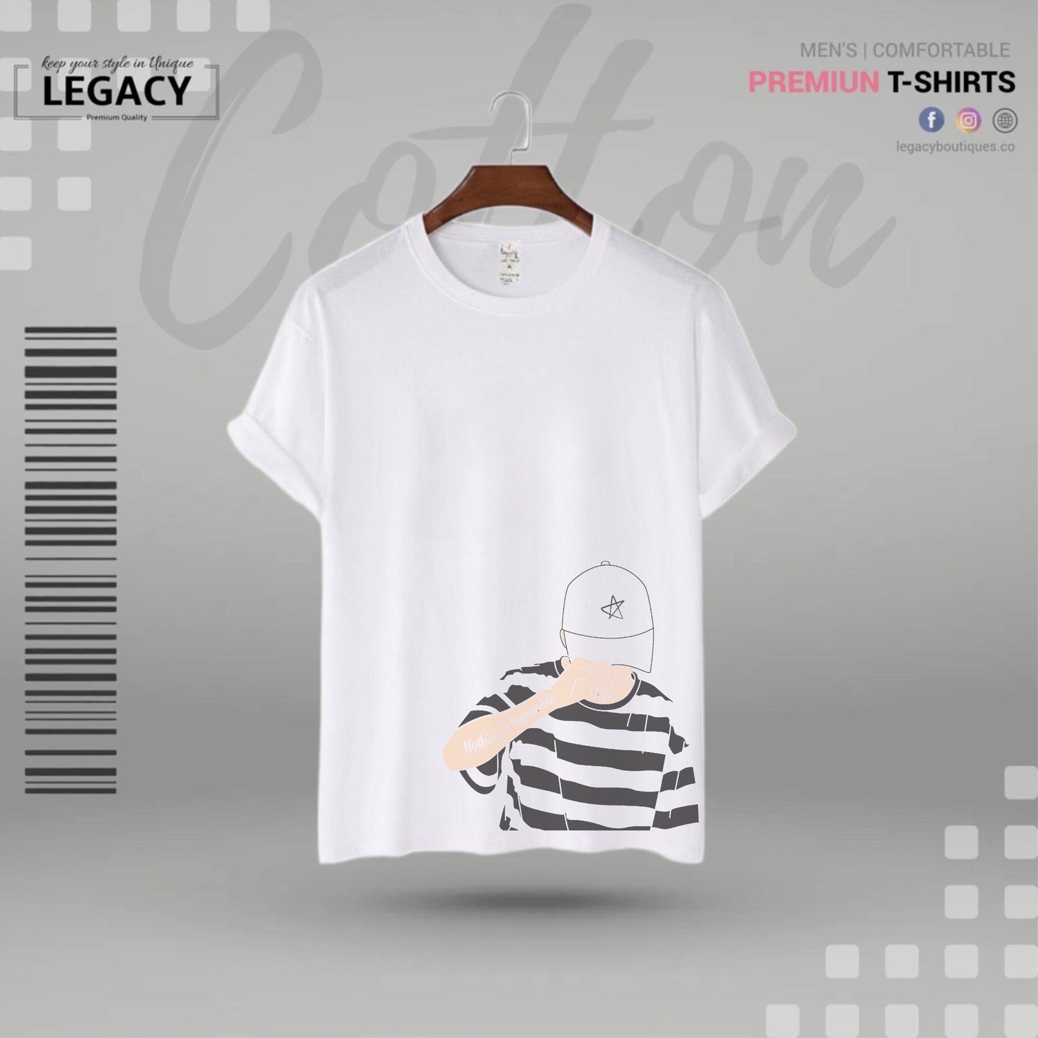 Legacy Men Cool Designer Edition T Shirt Legacy Boutiques Legacy Boutiques