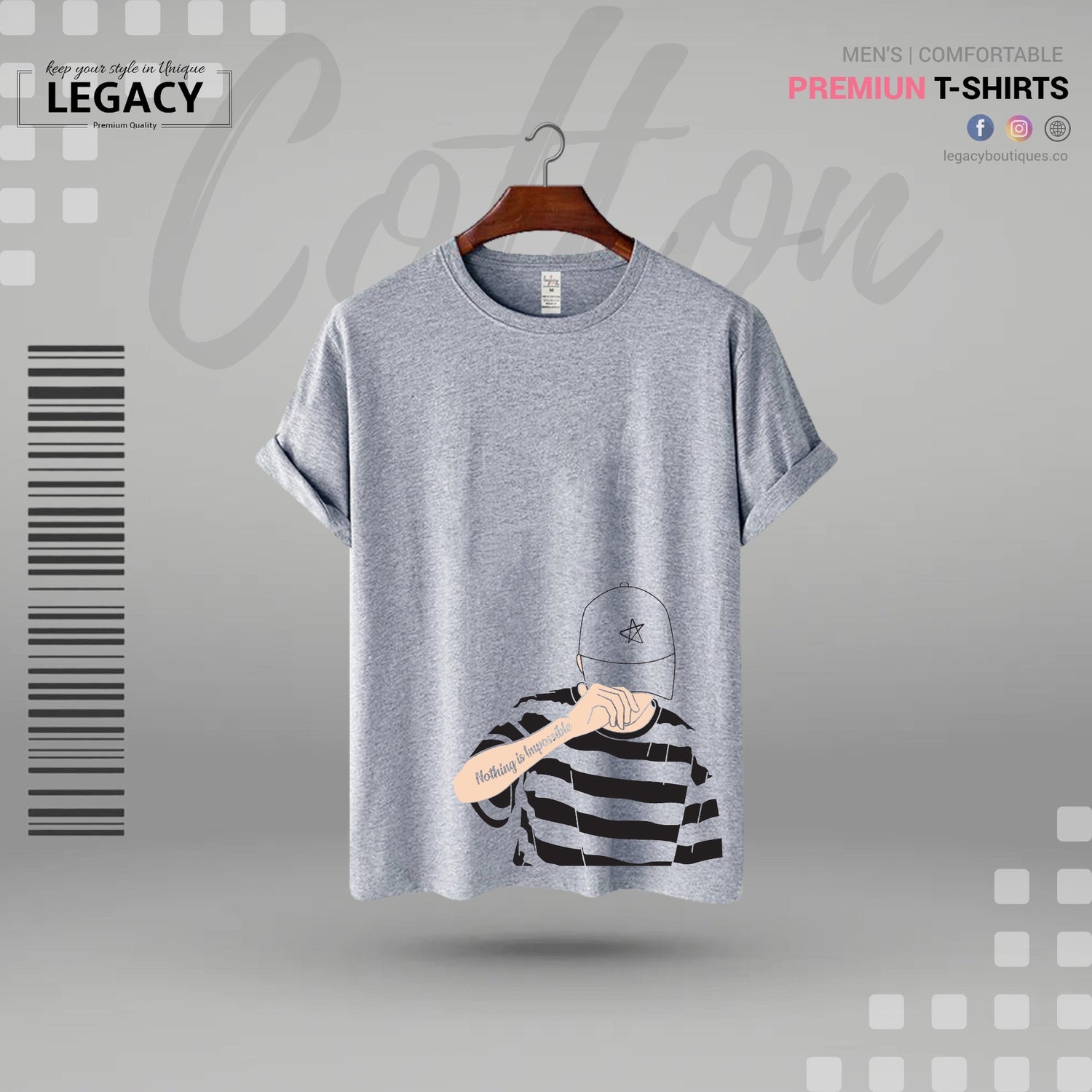 Legacy Men Cool Designer Edition T Shirt Legacy Boutiques Legacy Boutiques