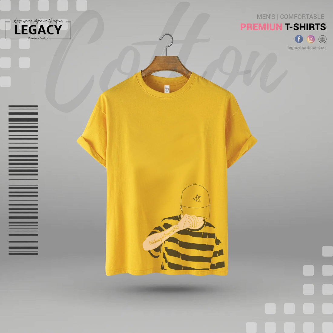 Legacy Men Cool Designer Edition T Shirt Legacy Boutiques Legacy Boutiques