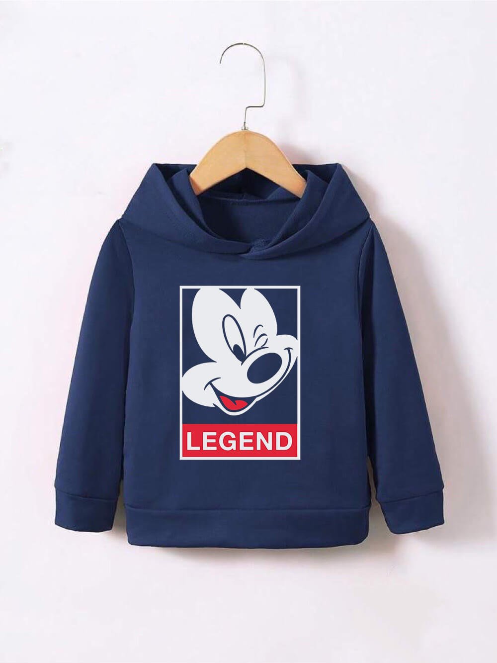 Legend Mickey Mouse Face Printed Kids Girl Boy Cotton Hoodie In Bangladesh Legacy Boutiques Legacy Boutiques