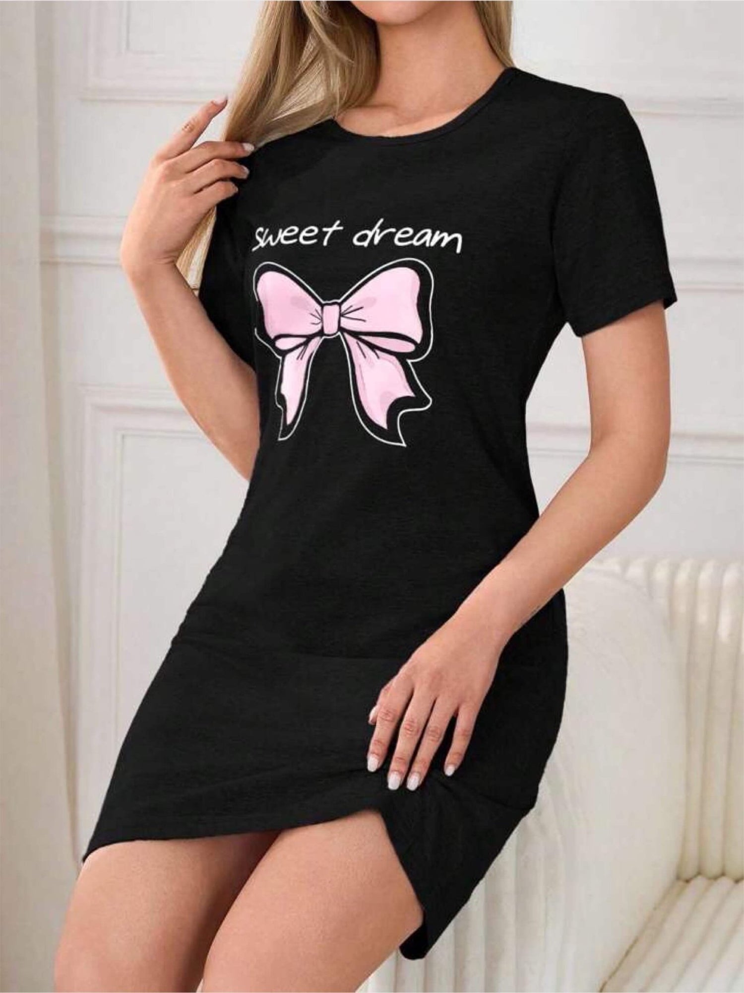 long t shirt price in bd Pink Bow Printed Legacy Boutiques Legacy Boutiques