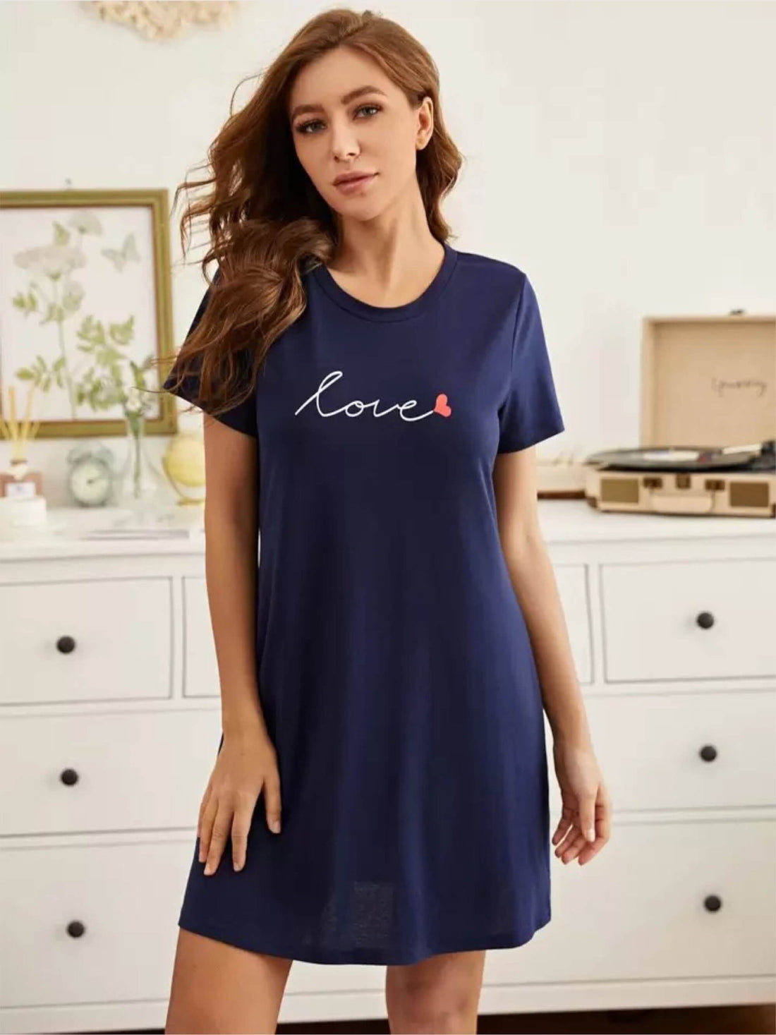 Long tshirt bd Love Printed Legacy Boutiques Legacy Boutiques