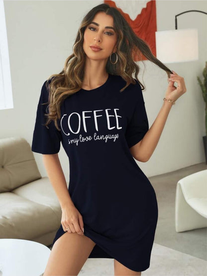 long tshirt bd price Coffee is my love language Printed Legacy Boutiques Legacy Boutiques