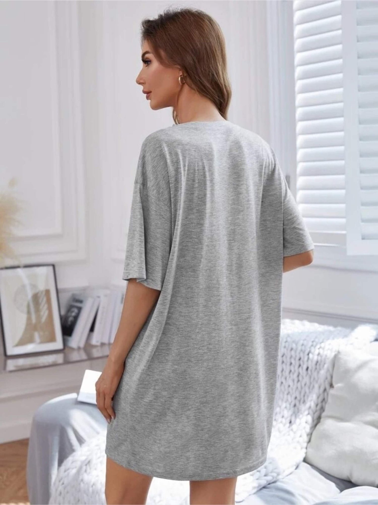 Long tshirt for womens Sleepy Head Printed Legacy Boutiques Legacy Boutiques