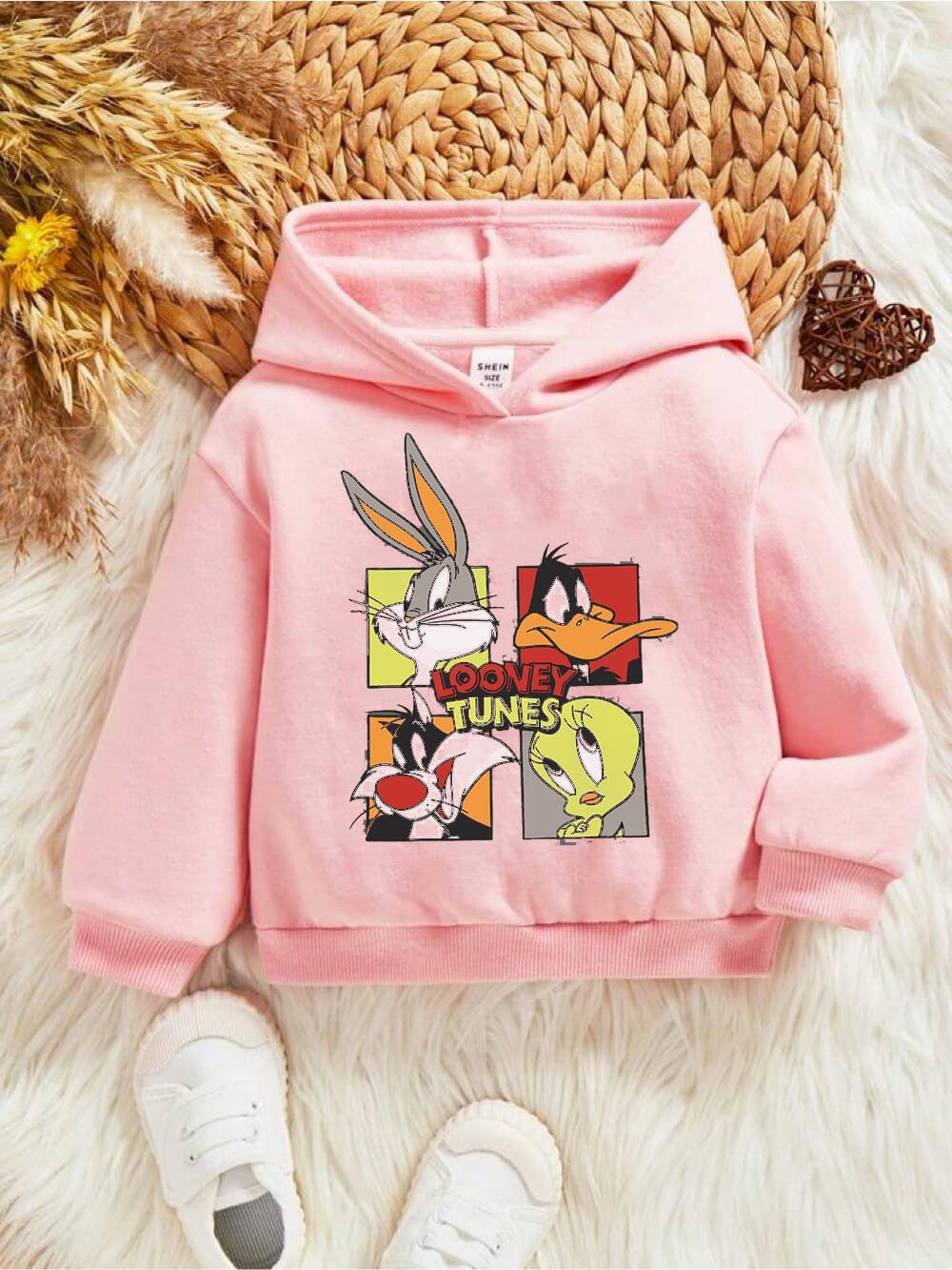 Looney Tunes Cartoon Printed Girls Boys Kids Favorite Casual Hoodie in Bangladesh Legacy Boutiques Legacy Boutiques