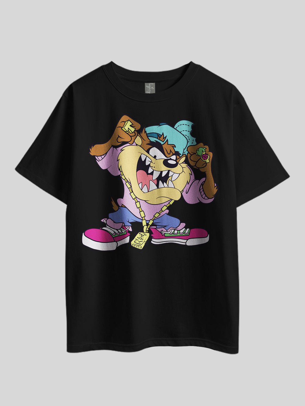 "LOONEY TUNES: TASMANIAN DEVIL (Taz Gangstar)" Printed Drop Shoulder T-shirt Legacy Boutiques Dhaka Legacy Boutiques Legacy Boutiques
