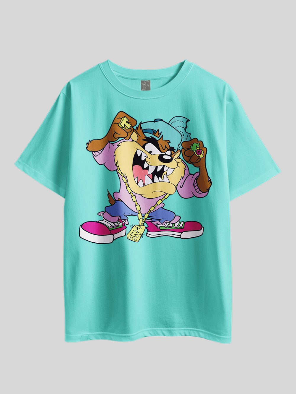 "LOONEY TUNES: TASMANIAN DEVIL (Taz Gangstar)" Printed Drop Shoulder T-shirt Legacy Boutiques Dhaka Legacy Boutiques Legacy Boutiques