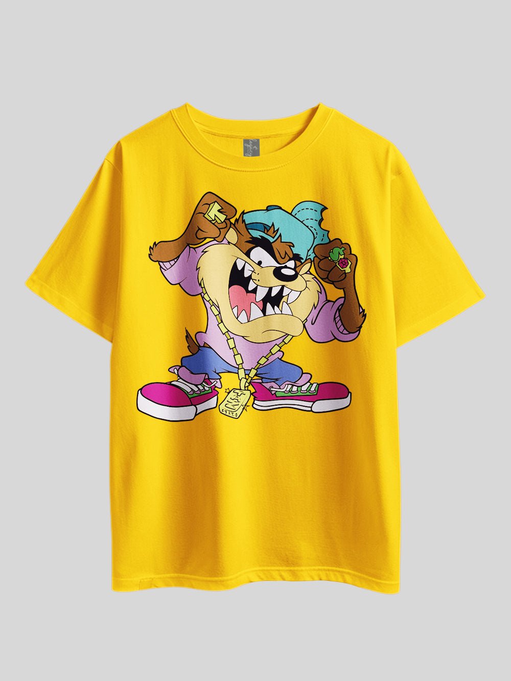 "LOONEY TUNES: TASMANIAN DEVIL (Taz Gangstar)" Printed Drop Shoulder T-shirt Legacy Boutiques Dhaka Legacy Boutiques Legacy Boutiques