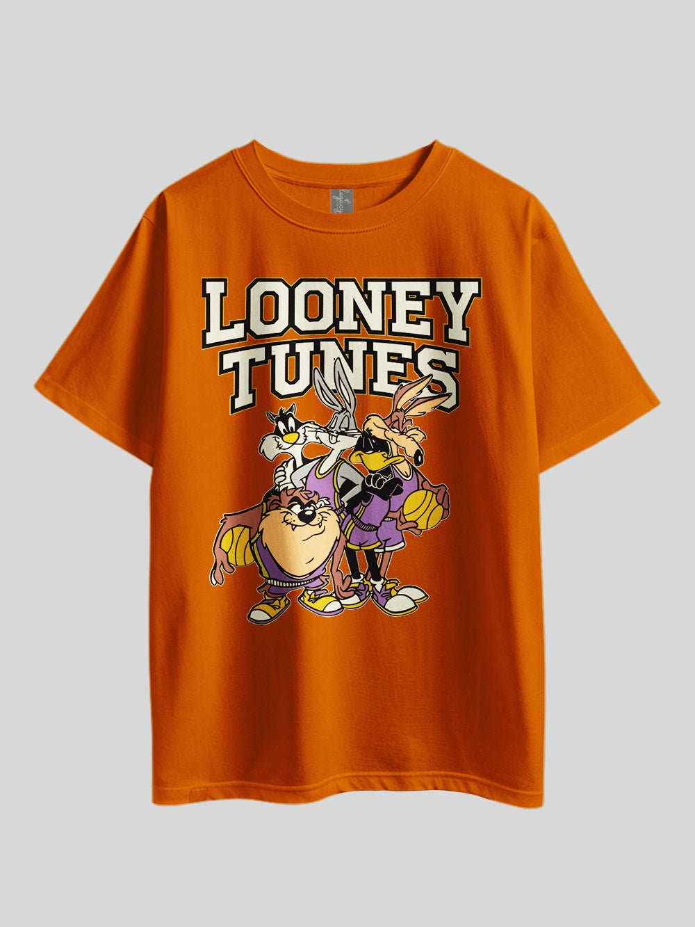 "LOONEY TUNES: THE SQUAD" Graphic Printed Drop Shoulder T-shirt Legacy Boutiques Bangladesh Legacy Boutiques Legacy Boutiques
