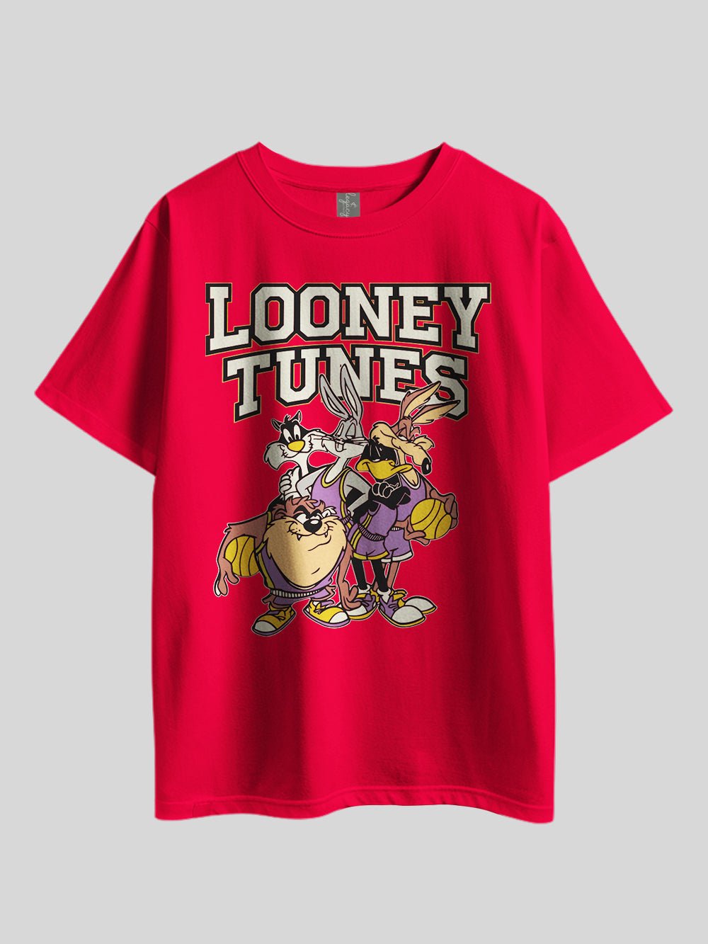 "LOONEY TUNES: THE SQUAD" Graphic Printed Drop Shoulder T-shirt Legacy Boutiques Bangladesh Legacy Boutiques Legacy Boutiques