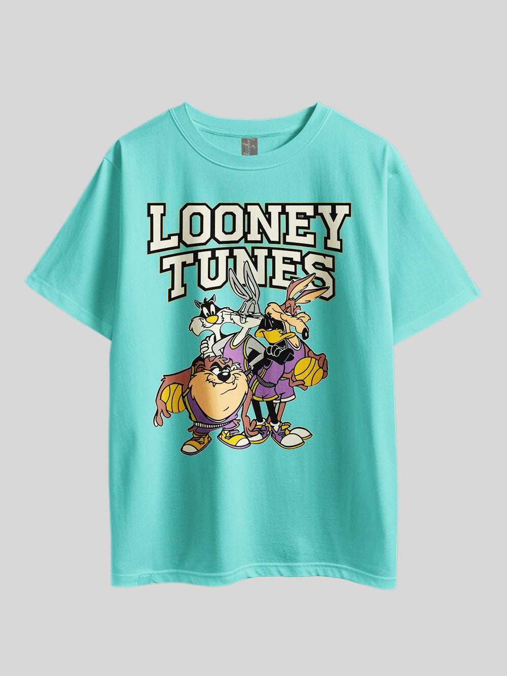 "LOONEY TUNES: THE SQUAD" Graphic Printed Drop Shoulder T-shirt Legacy Boutiques Bangladesh Legacy Boutiques Legacy Boutiques
