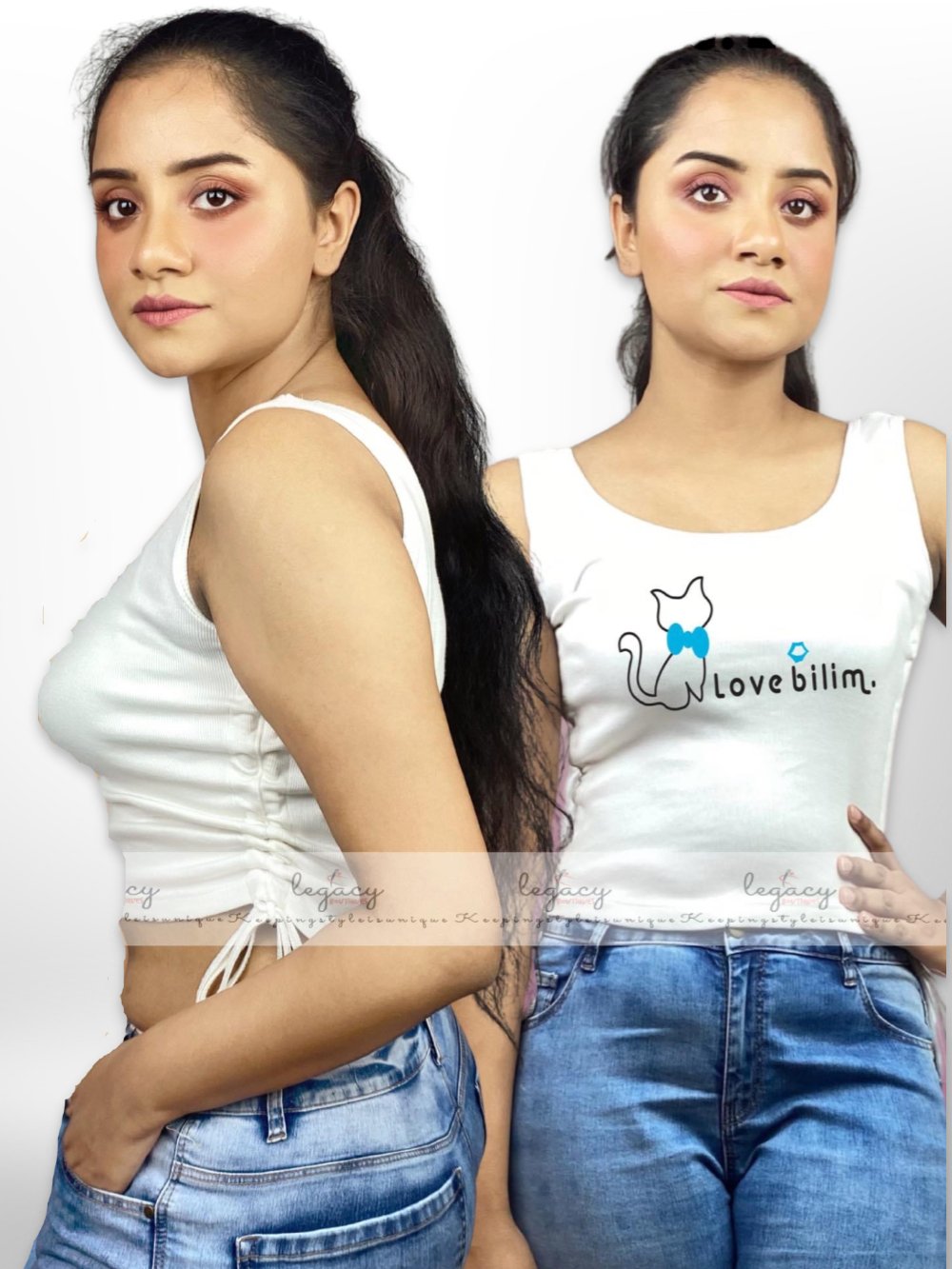 LOVE FOR BILLIS Printed Ladies Summer Fashionable TankTop Legacy Boutiques Legacy Boutiques