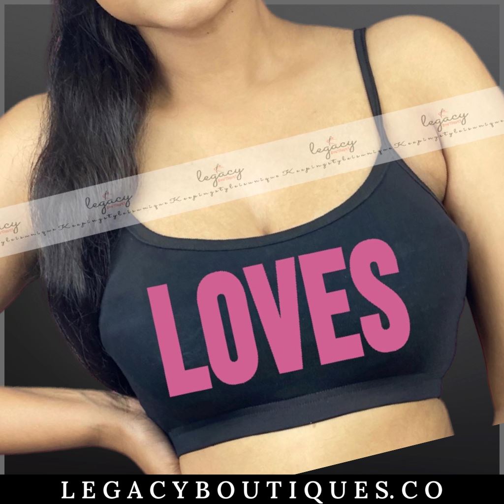 Loves Womens Printed Soft Bra Legacy Boutiques Legacy Boutiques