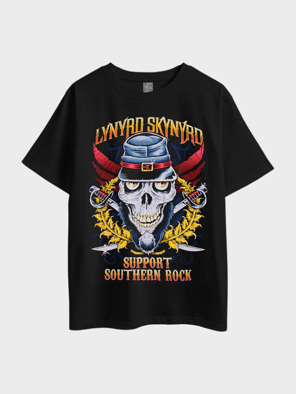 Lynyrd Skynyrd Support Southern Rock Metal Oversized Mens Premium Tee In Low Price At Legacy Boutiques Bangladesh Legacy Boutiques Legacy Boutiques