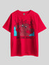 "Marvel Spider - Emotional Damage" Graphic Printed Drop Shoulder T-shirt Legacy Boutiques Bangladesh Legacy Boutiques Legacy Boutiques