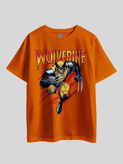 "MARVEL WOLVERINE" Graphic Printed Drop Shoulder T-shirt Legacy Boutiques Bangladesh Legacy Boutiques Legacy Boutiques