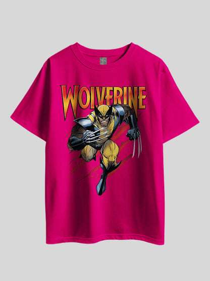 "MARVEL WOLVERINE" Graphic Printed Drop Shoulder T-shirt Legacy Boutiques Bangladesh Legacy Boutiques Legacy Boutiques