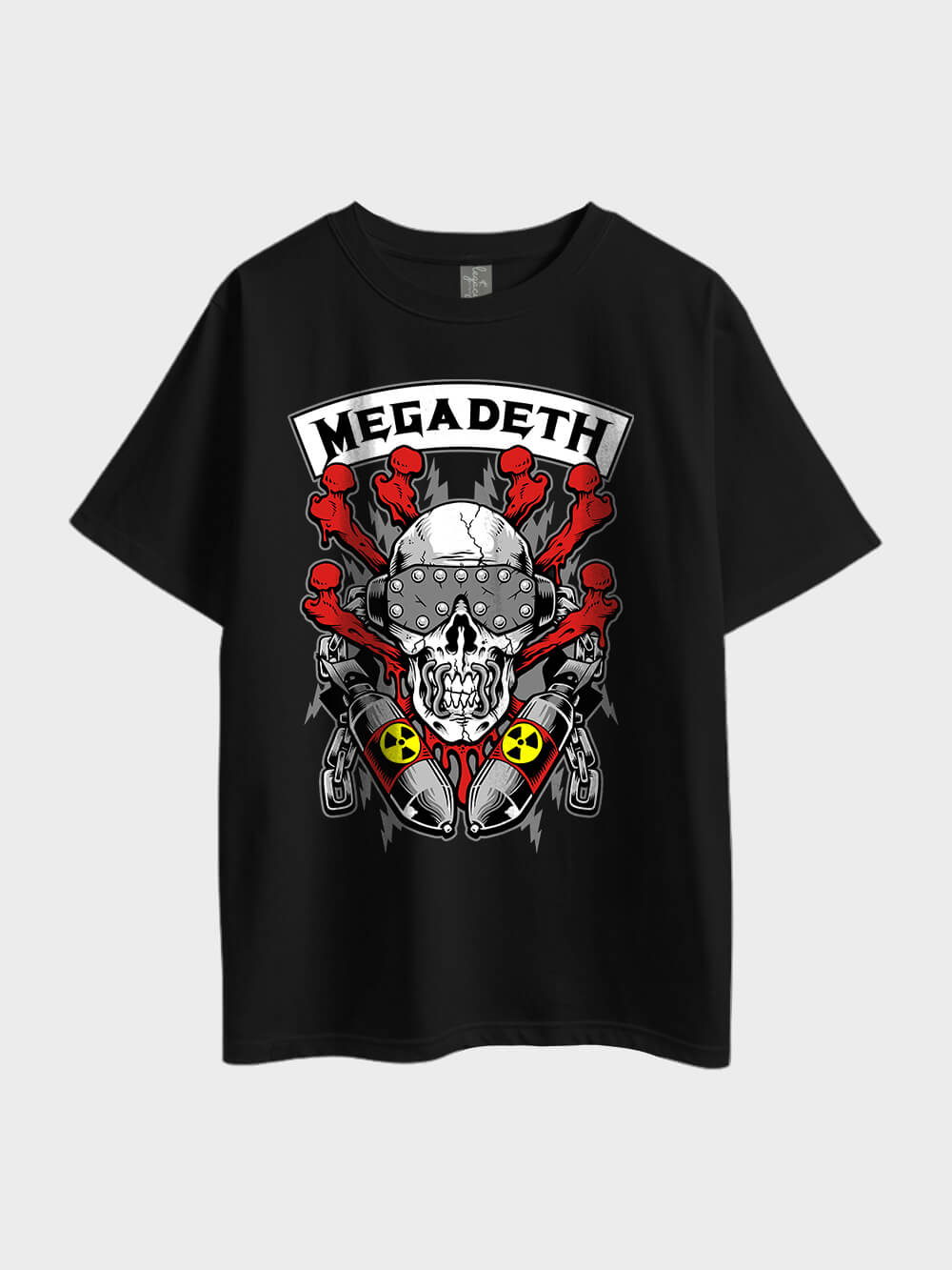 Megadeth Merchandise Oversized Metal Mens Cheapest Tee At Legacy Boutiques BD Legacy Boutiques Legacy Boutiques