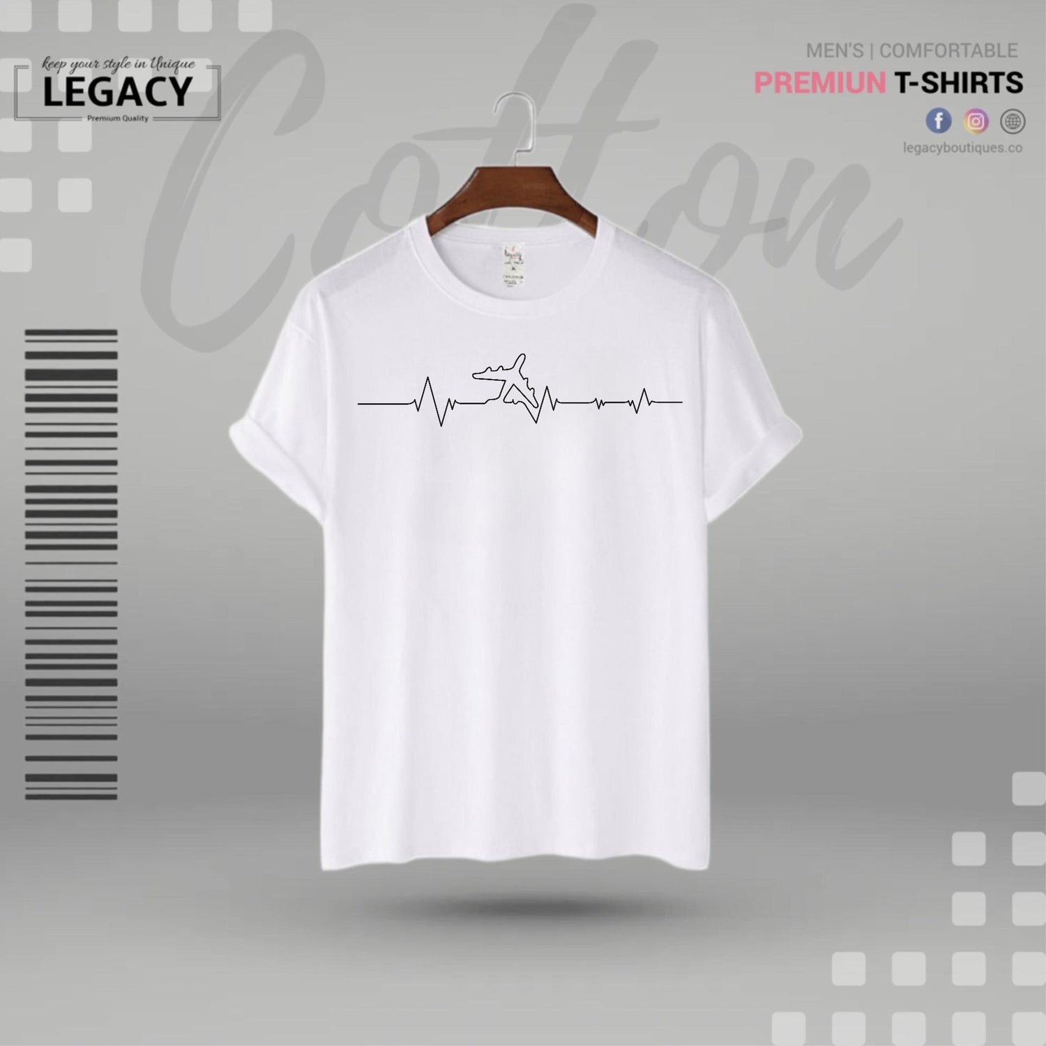 Men Cotton T Shirt Legacy Boutiques Legacy Boutiques