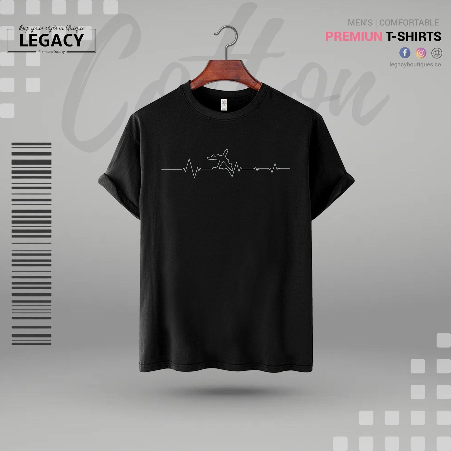 Men Cotton T Shirt Legacy Boutiques Legacy Boutiques