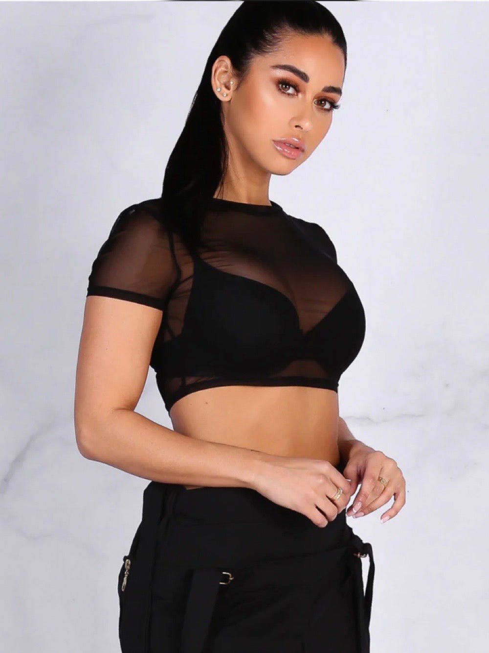 Mesh Crop Top | Legacy Boutiques Legacy Boutiques Legacy Boutiques