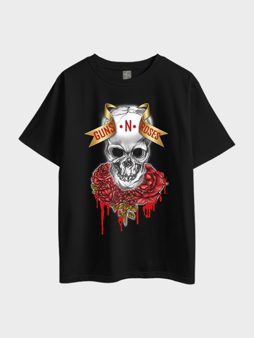 Metal Guns N Roses Printed Oversized Mens T-shirt Legacy Boutiques Dhaka Legacy Boutiques Legacy Boutiques