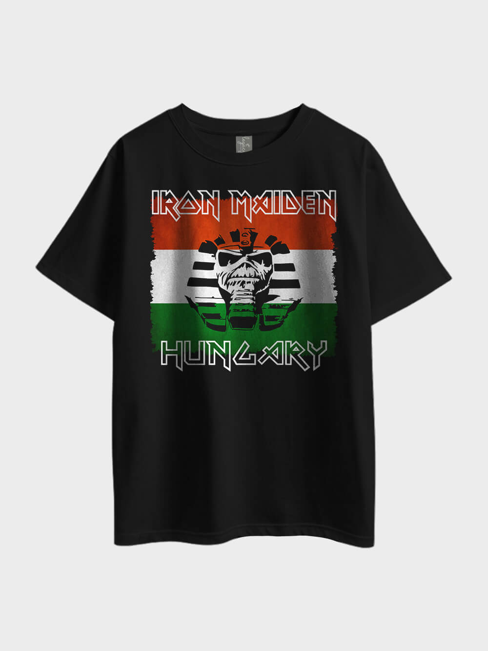 Metal Iron Maiden Hungary Printed Oversized Mens Cheapest Tee At Legacy Boutiques Dhaka Legacy Boutiques Legacy Boutiques