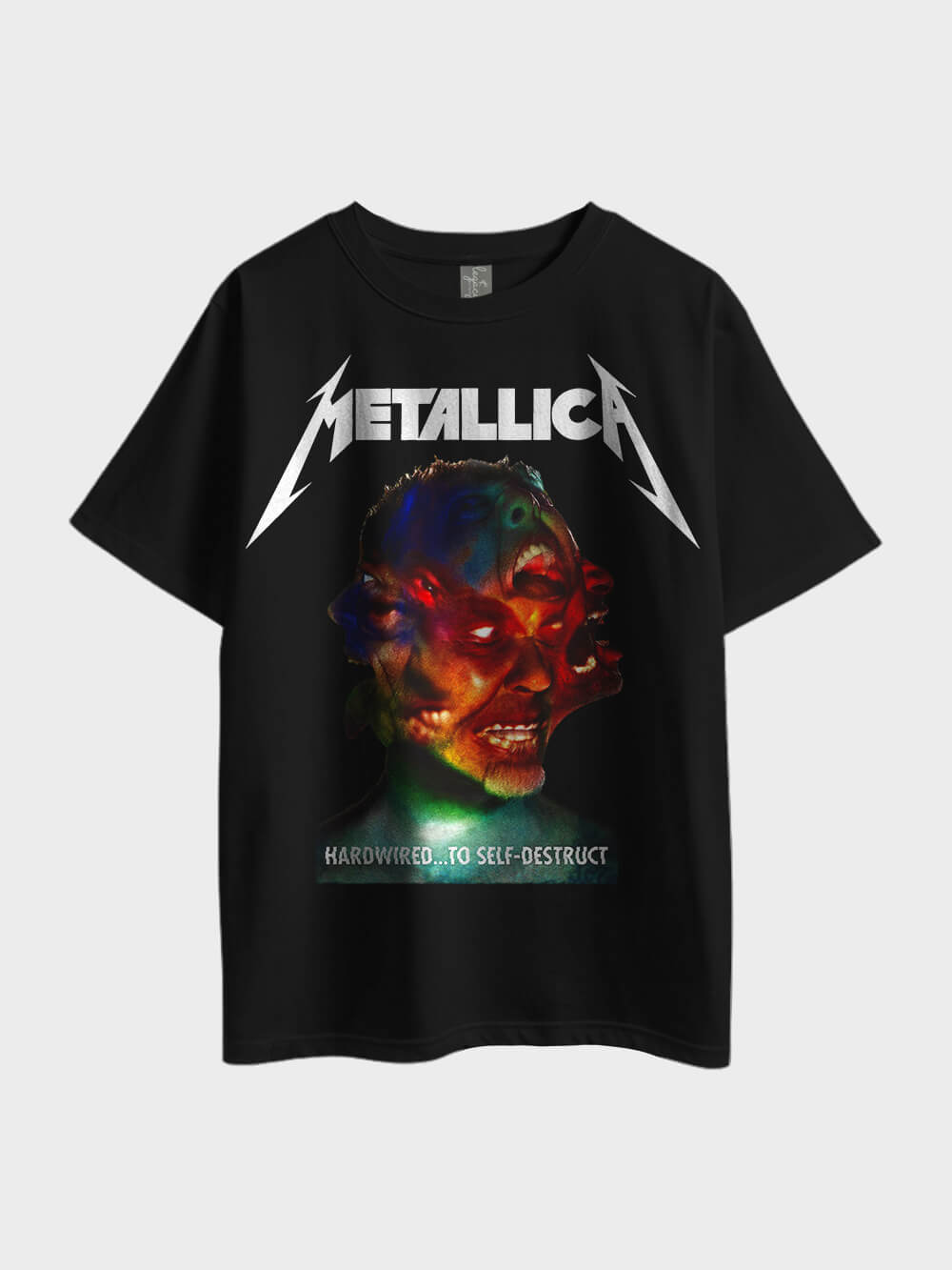Metallica Hardwired To Self Destruct Metal Oversized Men&