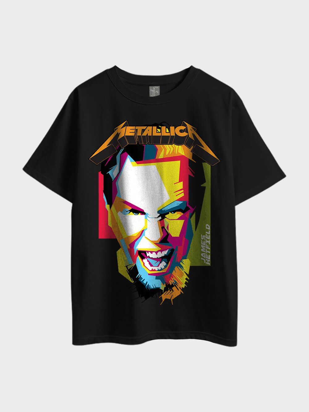 Metallica James Hetfield Metal Oversized Men&