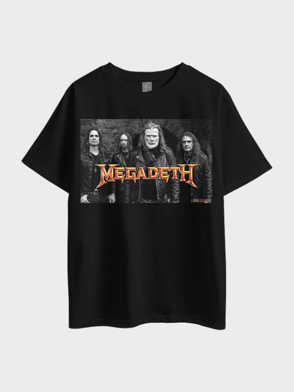 Metallica Megadeth Oversized Mens High Quality Tee In Lowest Price At Legacy Boutiques Dhaka Legacy Boutiques Legacy Boutiques