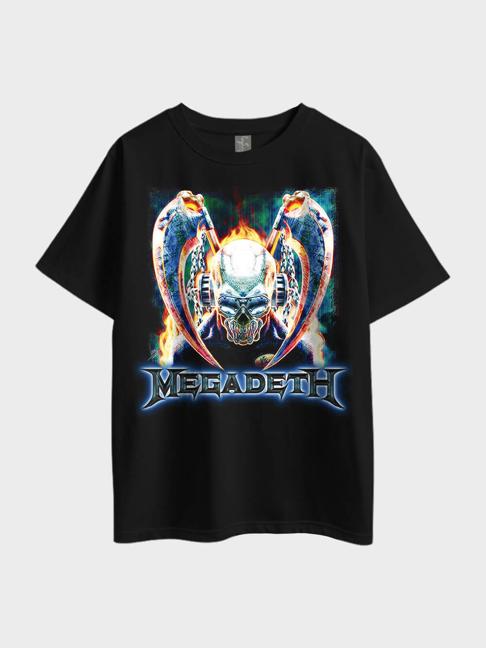 Metallica Megadeth Wings Oversized Mens Premium Quality Tee In Lowest Price At Legacy Boutiques Dhaka Legacy Boutiques Legacy Boutiques