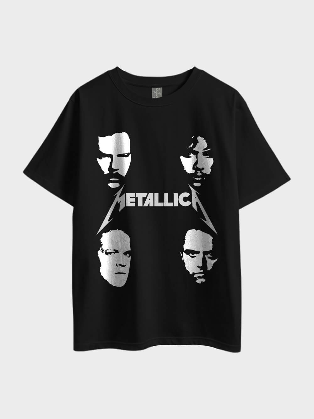 Metallica Rock Band Members Oversized Metal Mens Tee In Lowest Price Only In Dhaka Legacy Boutiques Legacy Boutiques