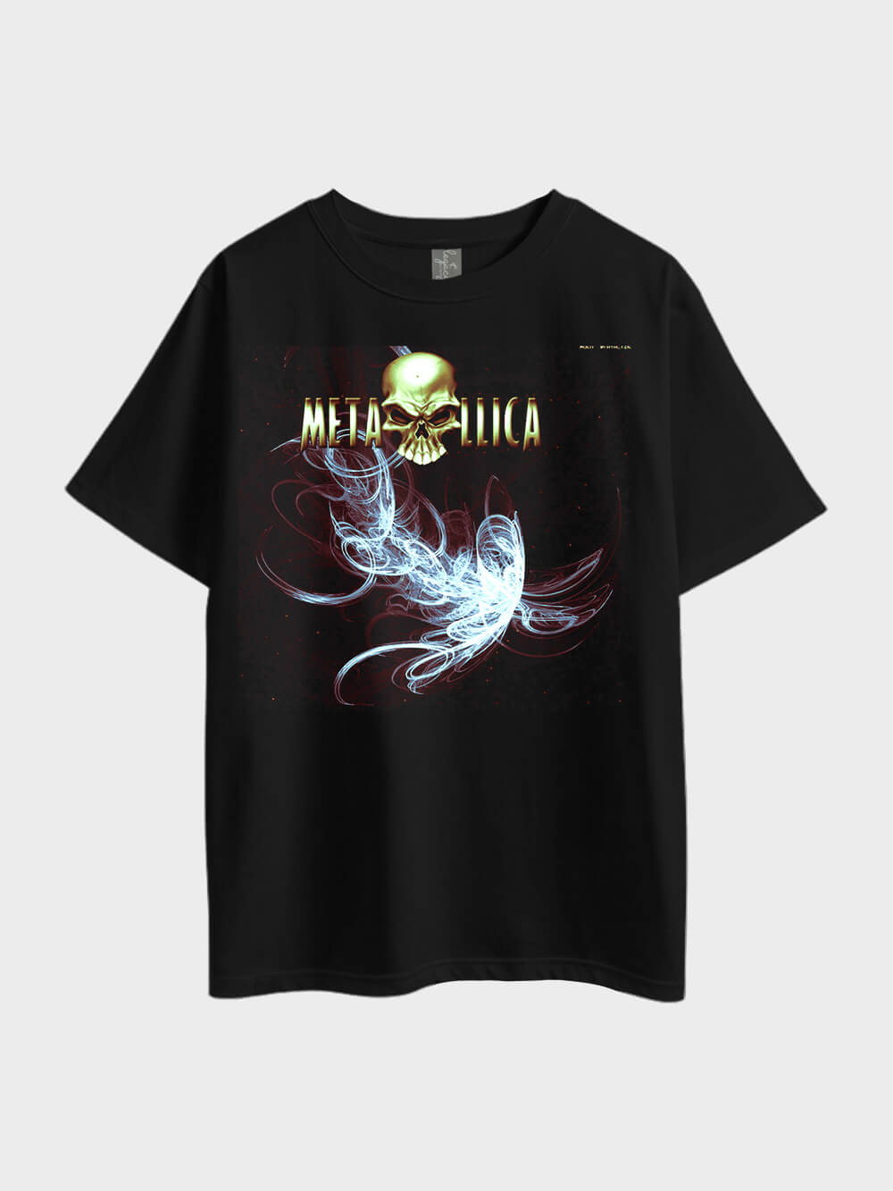Metallica Skull And Smoke Inspired Rock Heavy Metal Oversized Mens Tee In Lowest Price At Legacy Boutiques Bangladesh Legacy Boutiques Legacy Boutiques