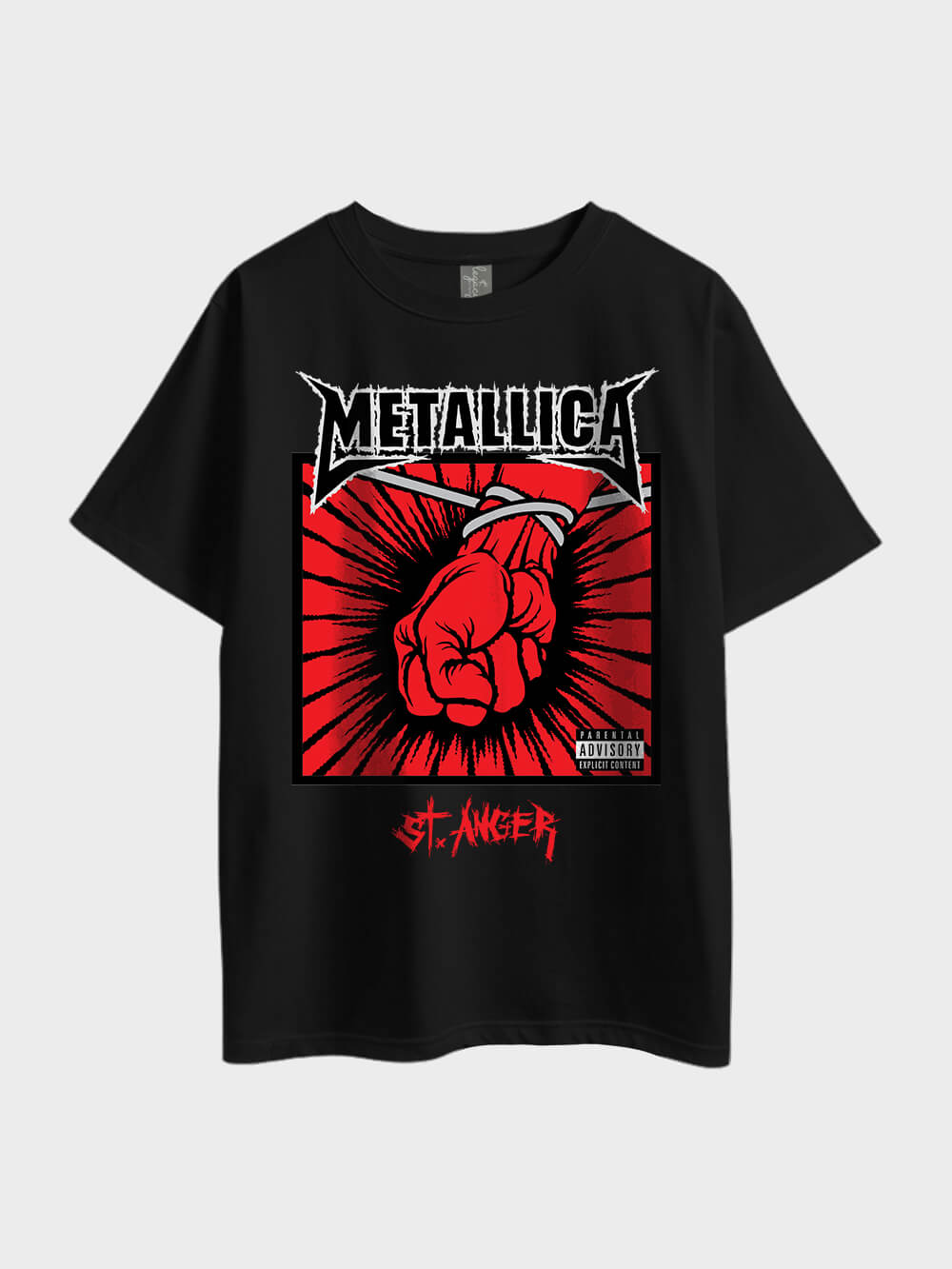 Metallica St. Anger Metal Oversized Men&