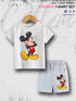 Mickey Cartoon Print 6 Month To 6 Year Babies High Quality T-shirt Set Legacy Boutiques Legacy Boutiques