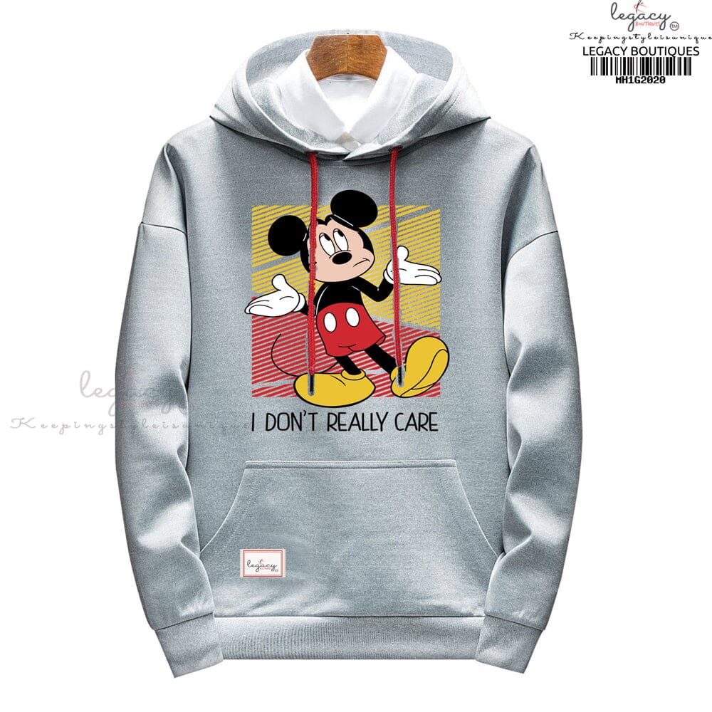 Mickey Mouse Hoodie Walt Disney Cartoon Character Disneyland Hoody Clothing Men&