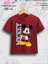 Mickey Printed 1 To 11 Year Kids Boys Summer Time T-Shirt In Lowest Price Only In Dhaka Legacy Boutiques Legacy Boutiques