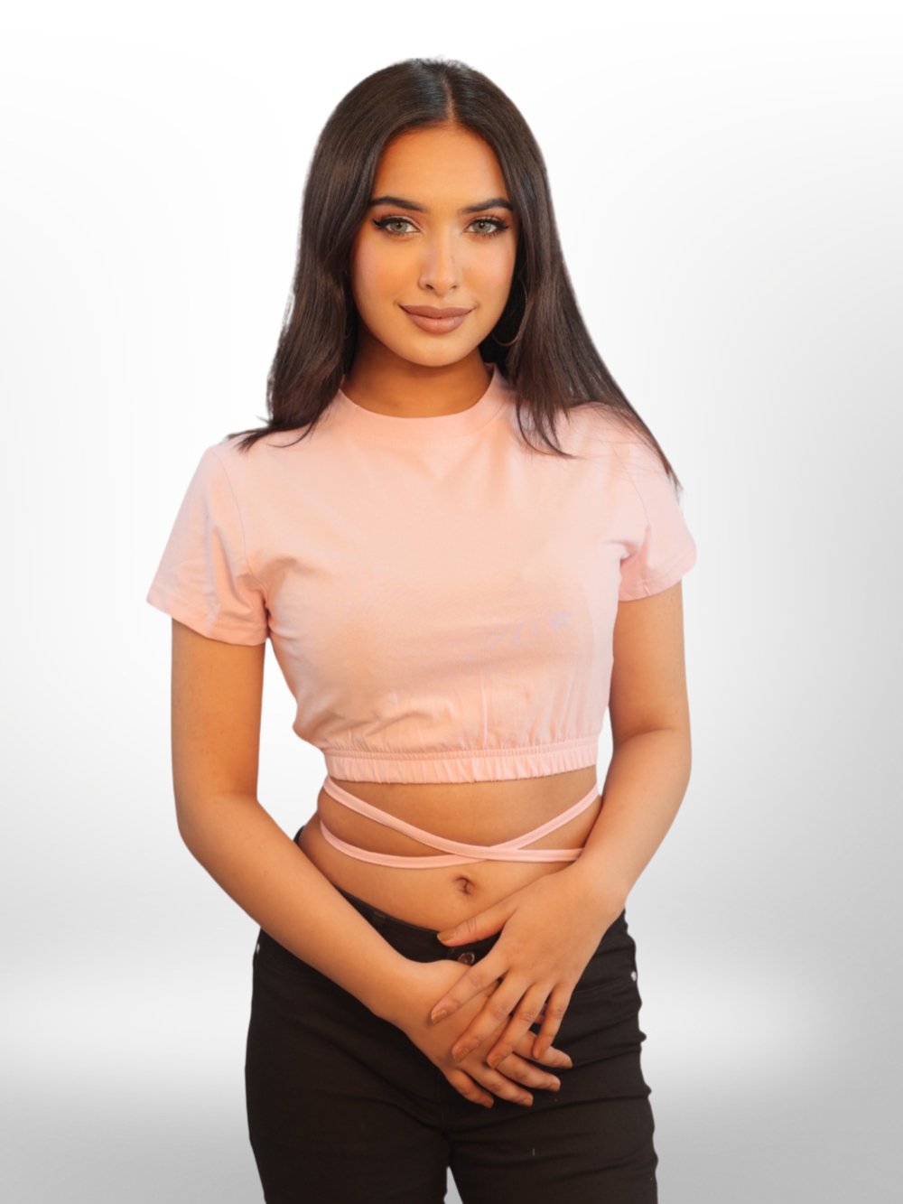 Midriff Flossing Tops Half Sleeve Legacy Boutiques Legacy Boutiques