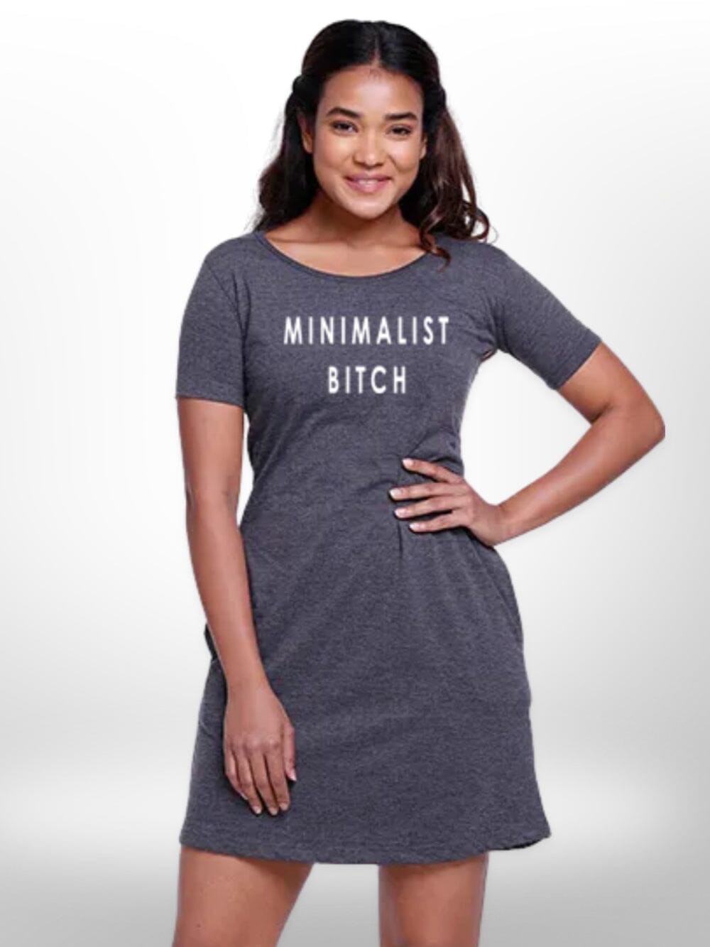 Minimalist Printed Girls Long T-shirt Anther Legacy Boutiques Legacy Boutiques