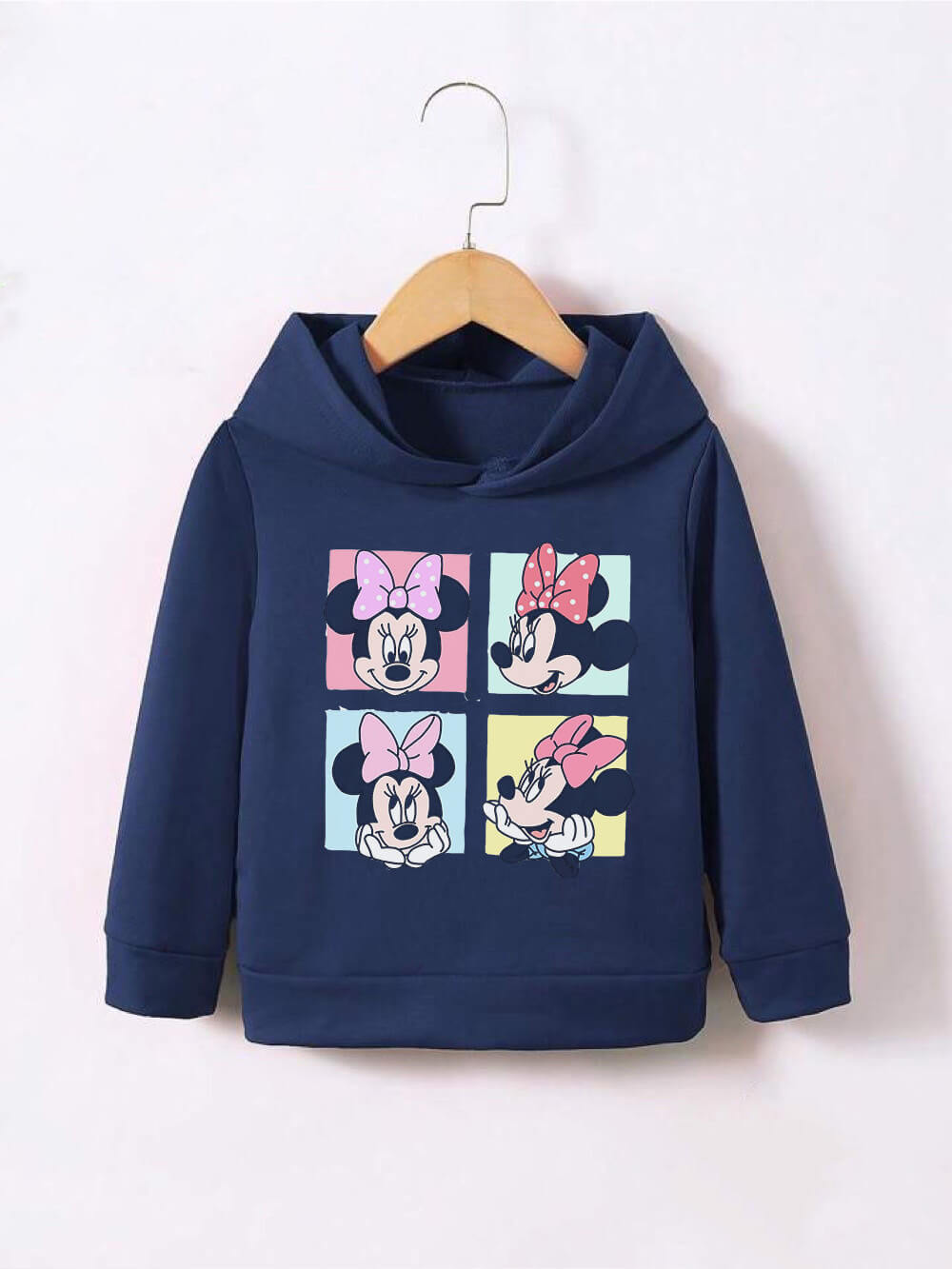 Minnie Mouse Printed Children Girls And Boys Cotton Casual Hoodie in Dhaka Legacy Boutiques Legacy Boutiques