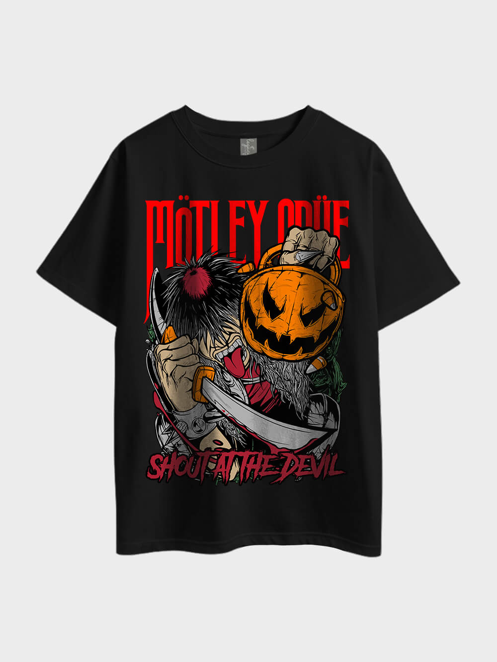 Motify Code Shout At The Devil Metal Oversized Men&